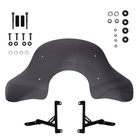 GP Kompozit SYM Fiddle 2009-2023 Uyumlu Ön Cam Füme