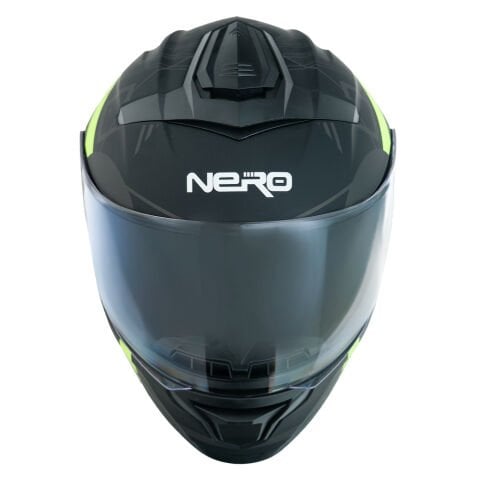 GP NERO MKS004-MBA1Y Güneş Vizörlü Şeffaf Çene Açılır Motosiklet Kaskı