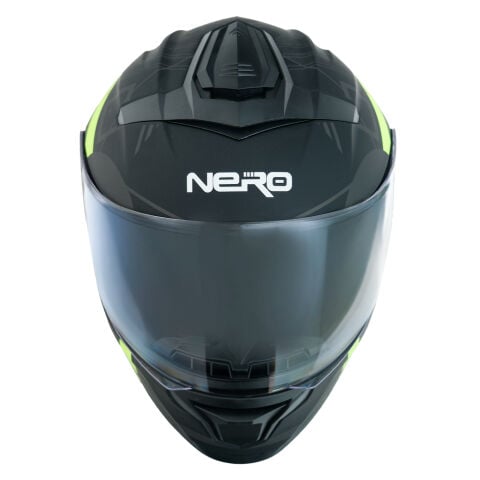 GP NERO MKS004-MBA1Y Güneş Vizörlü Şeffaf Çene Açılır Motosiklet Kaskı