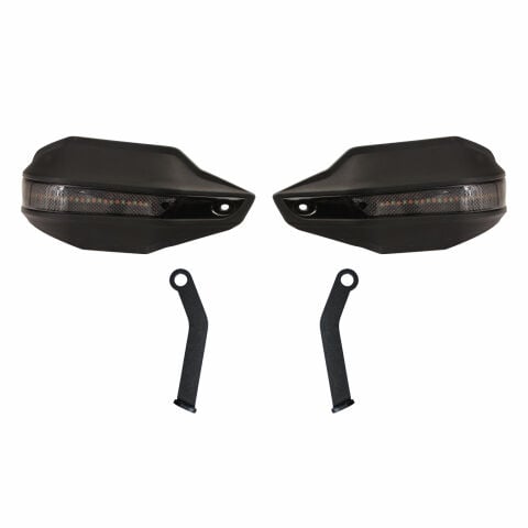 GP Kompozit Bajaj Pulsar N 250 2022-2026 Uyumlu Led Sinyalli Elcik Koruma Siyah