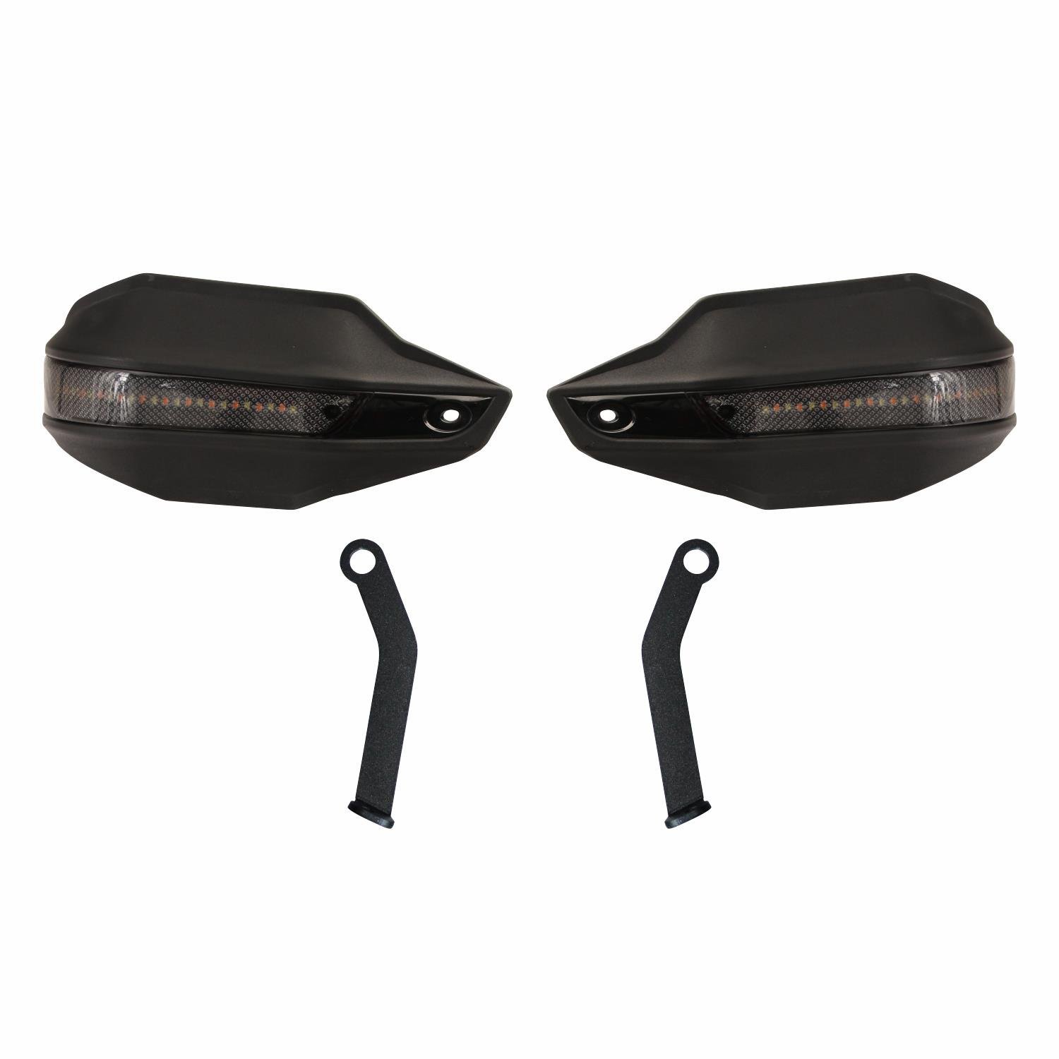 GP Kompozit Bajaj Pulsar N 250 2022-2026 Uyumlu Led Sinyalli Elcik Koruma Siyah