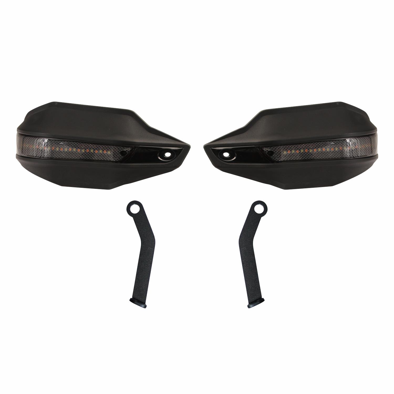 GP Kompozit Bajaj Pulsar N 250 2022-2026 Uyumlu Led Sinyalli Elcik Koruma Siyah