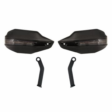 GP Kompozit Bajaj Pulsar N 250 2022-2024 Uyumlu Led Sinyalli Elcik Koruma Siyah