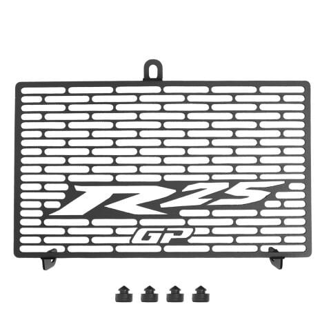 GP Kompozit Yamaha R25 2015-2024 Uyumlu Radyatör Koruma Siyah