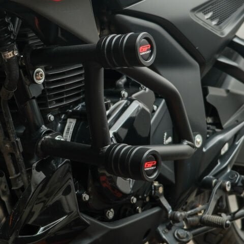 GP Kompozit Bajaj Pulsar N 250 2022-2026 Uyumlu Motor Koruma Demiri Siyah