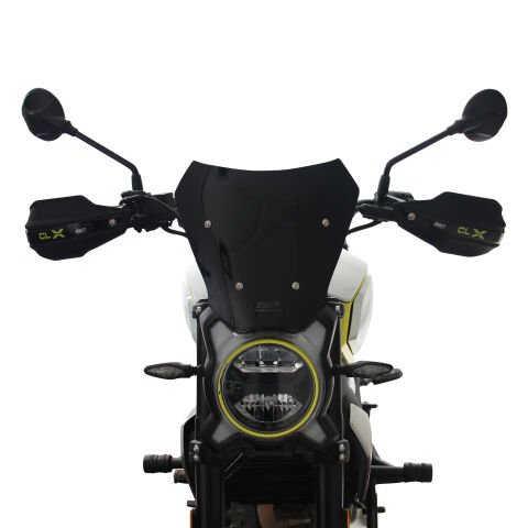 GP Kompozit CF Moto 250 CL-X 2022-2024 Uyumlu Plastik Elcik Koruma Siyah