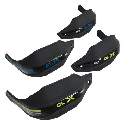 GP Kompozit CF Moto 250 CL-X 2022-2024 Uyumlu Plastik Elcik Koruma Siyah