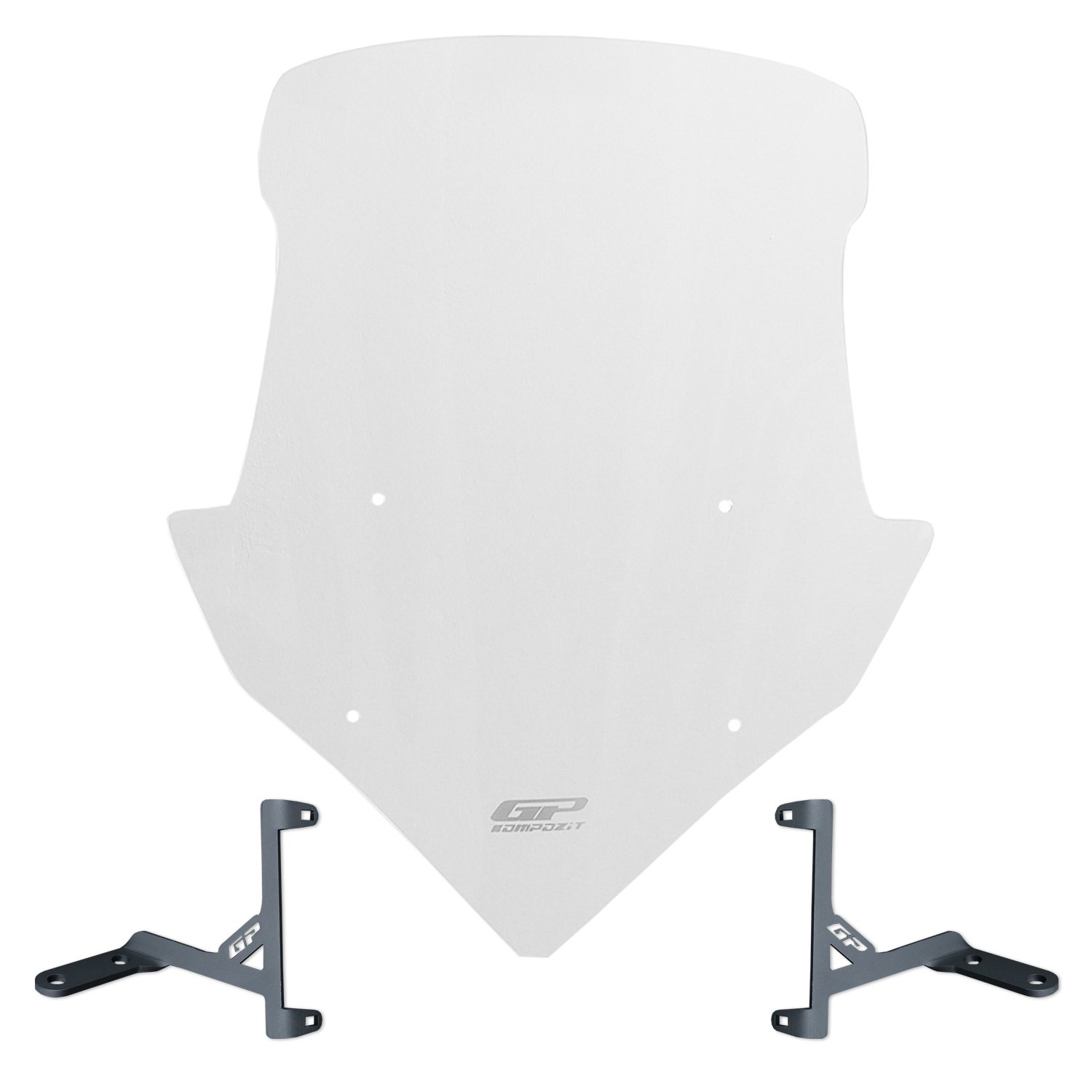 GP Kompozit Suzuki Avenis 125 2023-2024 Uyumlu Ön Tur Camı Şeffaf