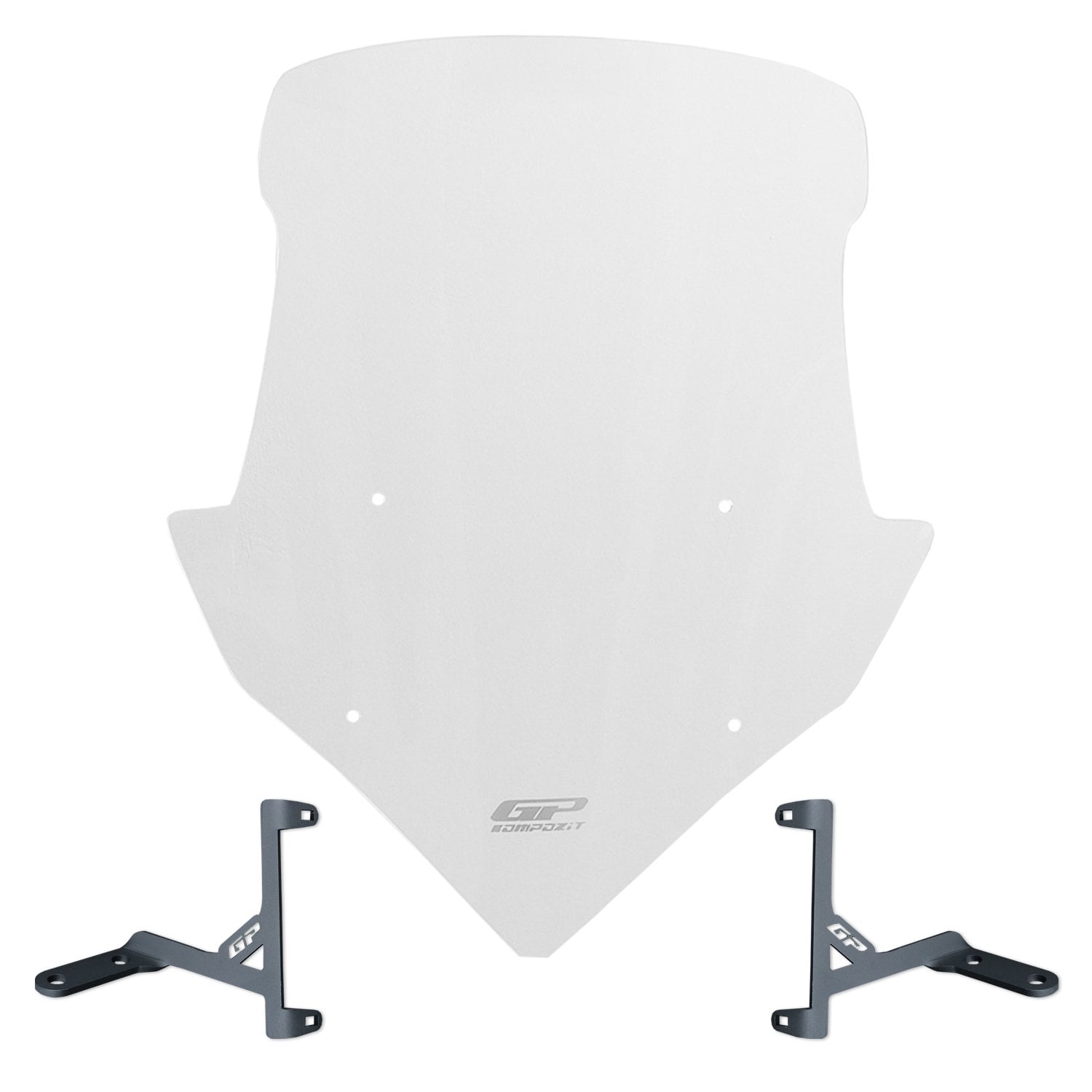 GP Kompozit Suzuki Avenis 125 2023-2024 Uyumlu Ön Tur Camı Şeffaf