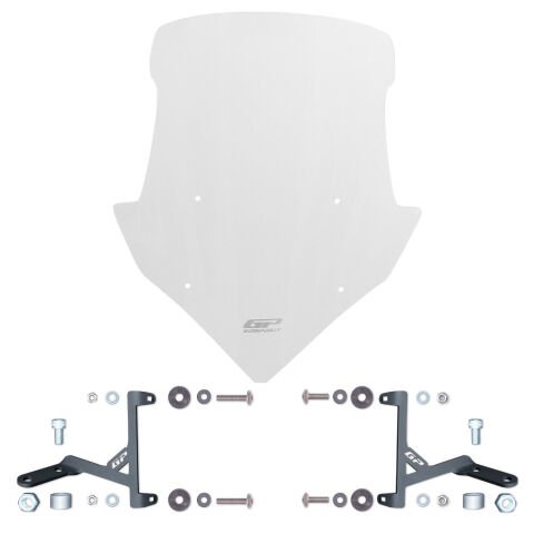 GP Kompozit Suzuki Avenis 125 2023-2024 Uyumlu Ön Tur Camı Şeffaf