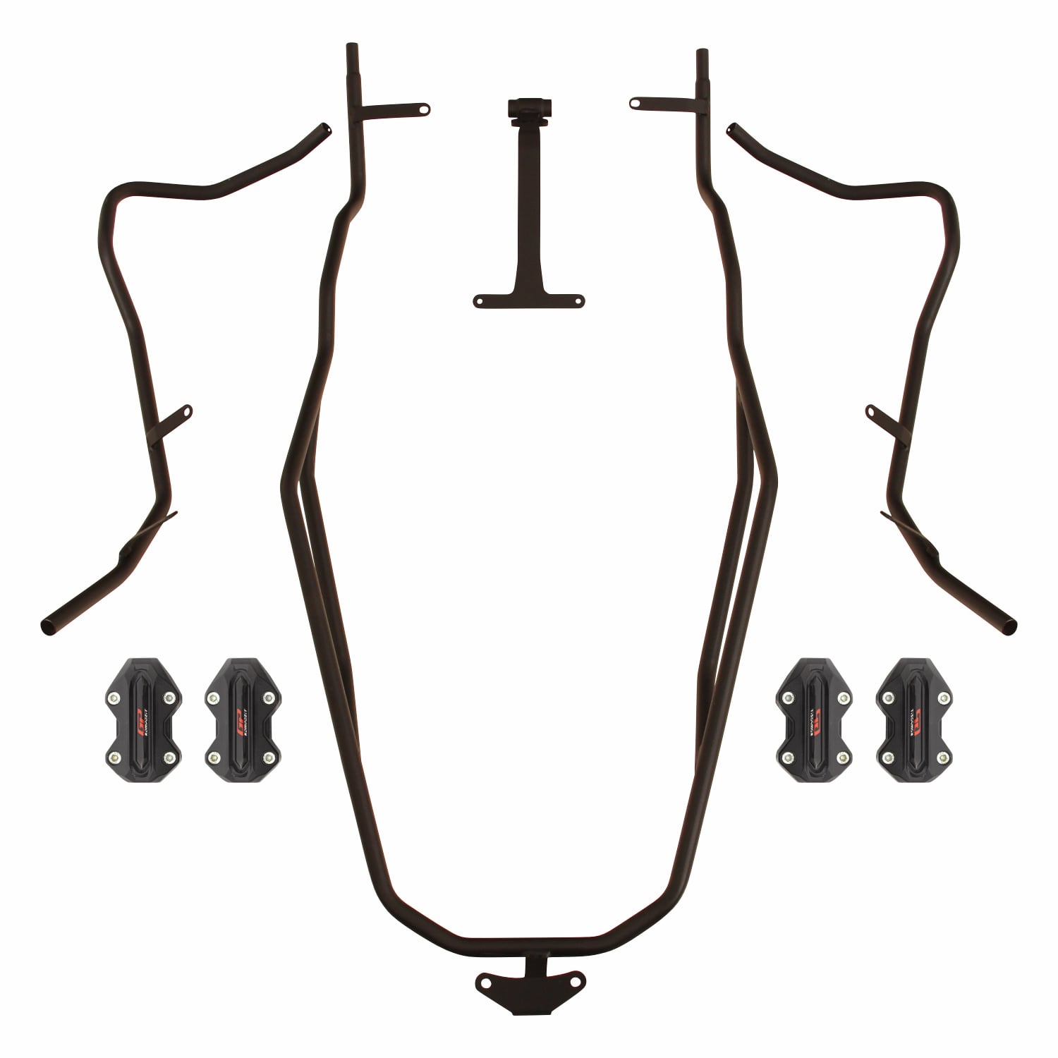 GP Kompozit SYM Jet X 125 2022-2025 Uyumlu Motor Koruma Demiri Siyah