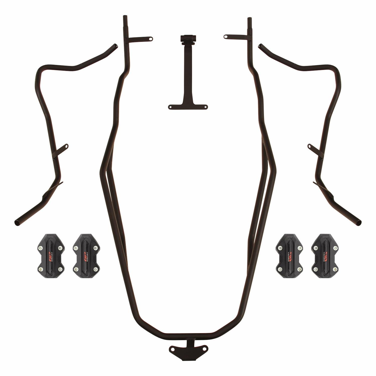 GP Kompozit SYM Jet X 125 2022-2025 Uyumlu Motor Koruma Demiri Siyah