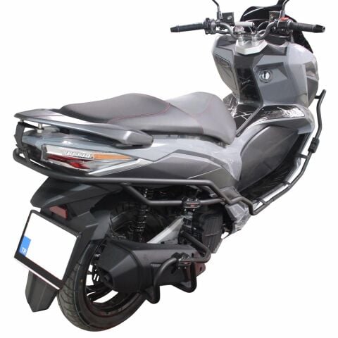 GP Kompozit SYM Jet X 125 2022-2025 Uyumlu Motor Koruma Demiri Siyah