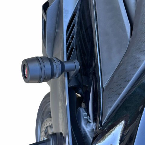 GP Kompozit Yamaha R25 2019-2024 Uyumlu Motor Koruma Takozu Siyah