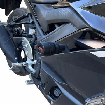 GP Kompozit Yamaha R25 2019-2024 Uyumlu Motor Koruma Takozu Siyah