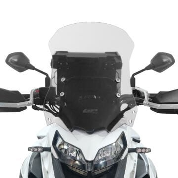 GP Kompozit Benelli TRK 502 / 502X 2018-2023 Uyumlu Ön Tur Camı Şeffaf