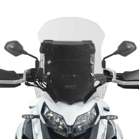 GP Kompozit Benelli TRK 502 / 502X 2018-2023 Uyumlu Ön Tur Camı Şeffaf
