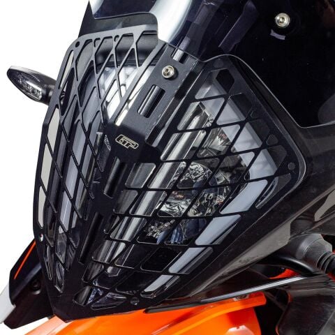 GP Kompozit KTM 790 / 890 ADV / ADV R 2021-2022 Uyumlu Far Koruma Siyah