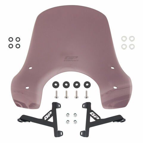 GP Kompozit SYM Fiddle 2024 Uyumlu Ön Cam Füme