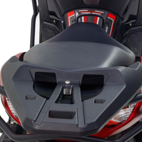 GP Kompozit Yamaha NMAX 125 / 155 2021-2024 Uyumlu Arka Çanta Demiri Siyah
