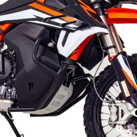 GP Kompozit KTM 790 / 890 ADV / ADV R 2021-2022 Uyumlu Motor Koruma Demiri Siyah