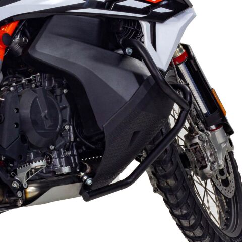 GP Kompozit KTM 790 / 890 ADV / ADV R 2021-2022 Uyumlu Motor Koruma Demiri Siyah