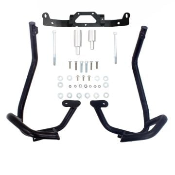 GP Kompozit KTM 790 / 890 ADV / ADV R 2021-2022 Uyumlu Motor Koruma Demiri Siyah