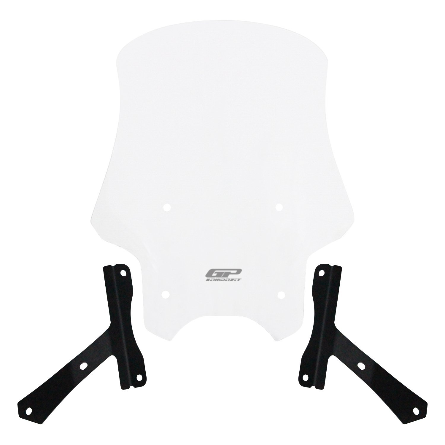 GP Kompozit Hero X-Pulse 200 2020-2024 Uyumlu Tur Camı Şeffaf