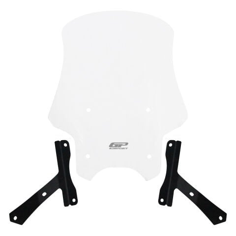 GP Kompozit Hero X-Pulse 200 2020-2024 Uyumlu Tur Camı Şeffaf