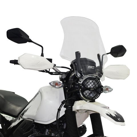 GP Kompozit Hero X-Pulse 200 2020-2024 Uyumlu Tur Camı Şeffaf