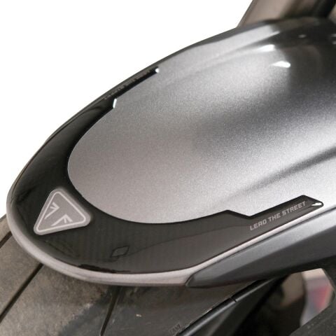 GP Kompozit Triumph Street Triple 765 RS 2023-2024 Uyumlu Tank Pad Seti Siyah-Karbon
