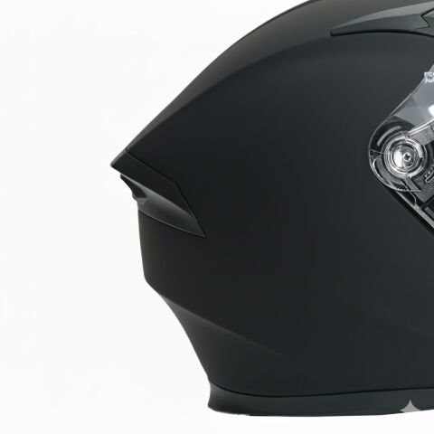 GP NERO MKS003-MB Güneş Vizörlü Şeffaf Full Face Motosiklet Kaskı