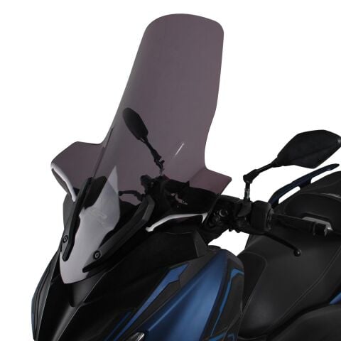 GP Kompozit Yamaha XMAX 250 / 300 / 400 2018-2023 Uyumlu Elcikli Ön Cam Şeffaf