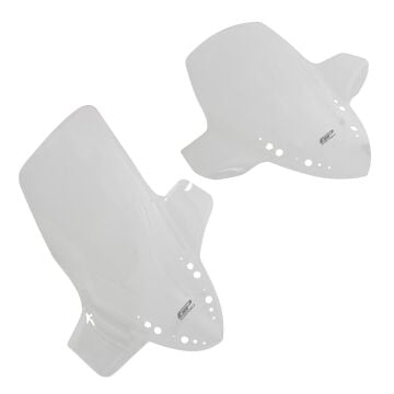 GP Kompozit Yamaha XMAX 250 / 300 / 400 2018-2023 Uyumlu Elcikli Ön Cam Şeffaf
