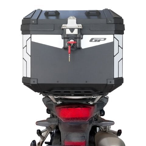 GP Kompozit Base Universal 32 lt Alüminyum Motosiklet Çantası Siyah