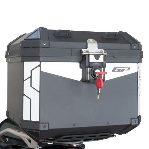 GP Kompozit Base Universal 32 lt Alüminyum Motosiklet Çantası Siyah