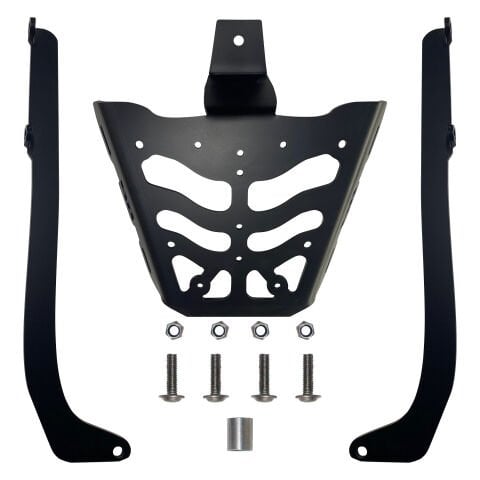 GP Kompozit Aprilia SR GT 125 / 200 2022-2023 Uyumlu Çanta Demiri Siyah