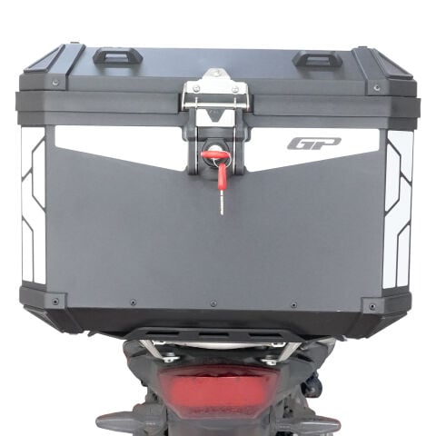GP Kompozit Base Universal 51 lt Alüminyum Motosiklet Çantası Siyah