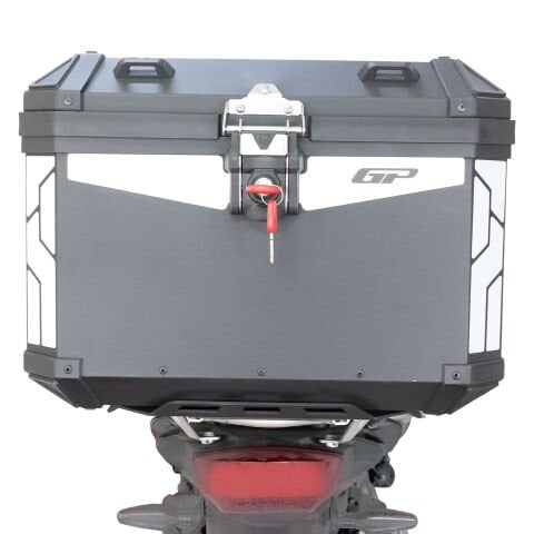 GP Kompozit Base Universal 63 lt Alüminyum Motosiklet Çantası Siyah