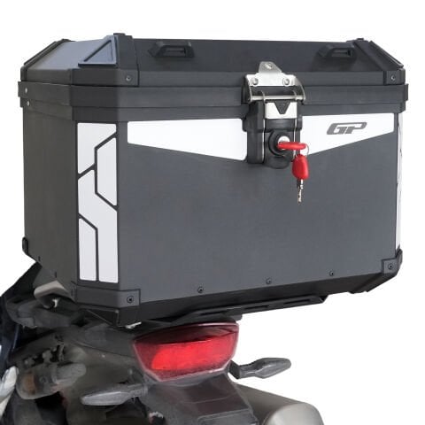 GP Kompozit Base Universal 63 lt Alüminyum Motosiklet Çantası Siyah
