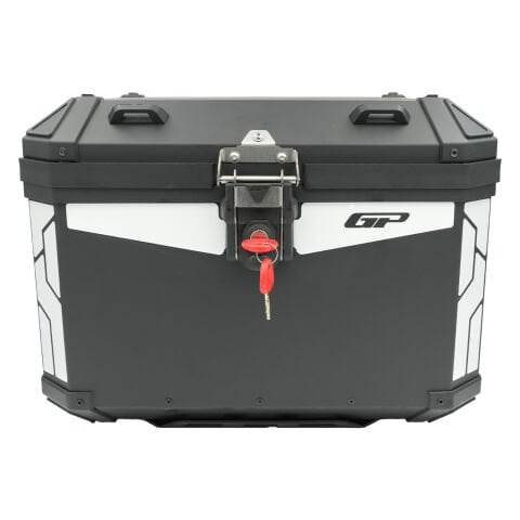 GP Kompozit Base Universal 63 lt Alüminyum Motosiklet Çantası Siyah