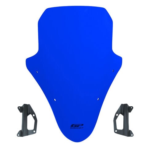 GP Kompozit Honda PCX 125 / 150 2018-2020 Uyumlu Ön Cam Mavi
