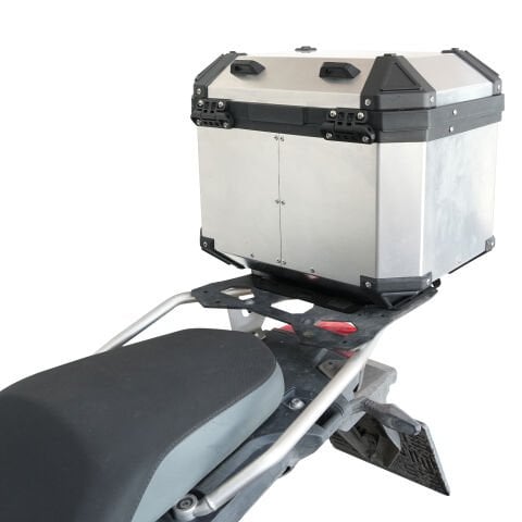 GP Kompozit Base Universal 32 lt Alüminyum Motosiklet Çantası Gri