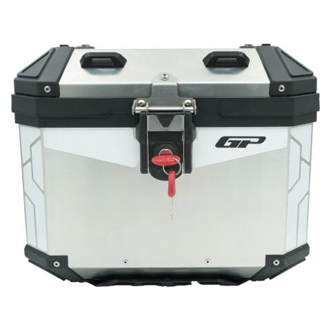 GP Kompozit Base Universal 32 lt Alüminyum Motosiklet Çantası Gri