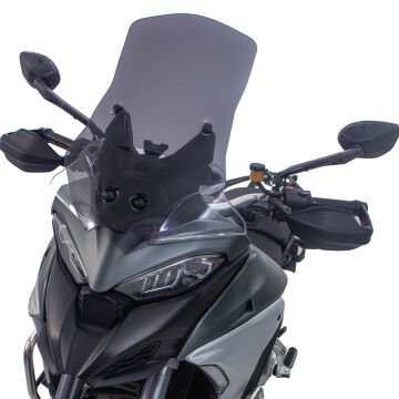 GP Kompozit Ducati Multistrada V4 2021-2023 Uyumlu Tur Camı Füme