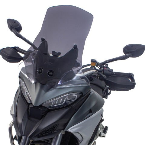 GP Kompozit Ducati Multistrada V4 2021-2023 Uyumlu Tur Camı Füme