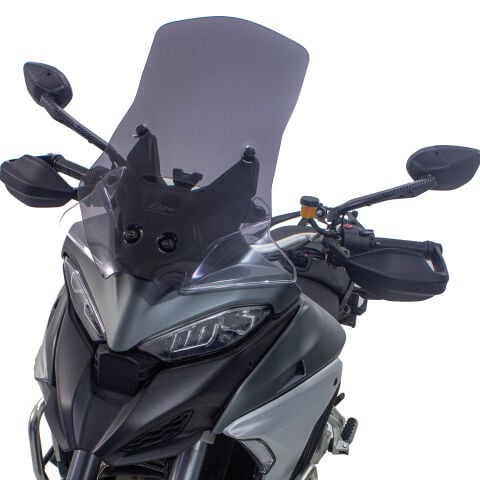 GP Kompozit Ducati Multistrada V4 2021-2023 Uyumlu Tur Camı Füme