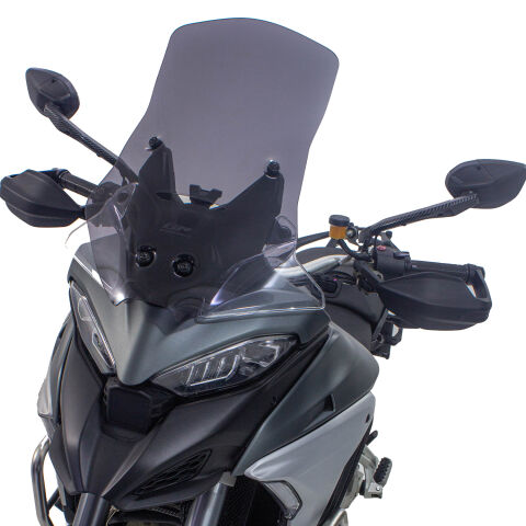 GP Kompozit Ducati Multistrada V4 2021-2023 Uyumlu Tur Camı Füme