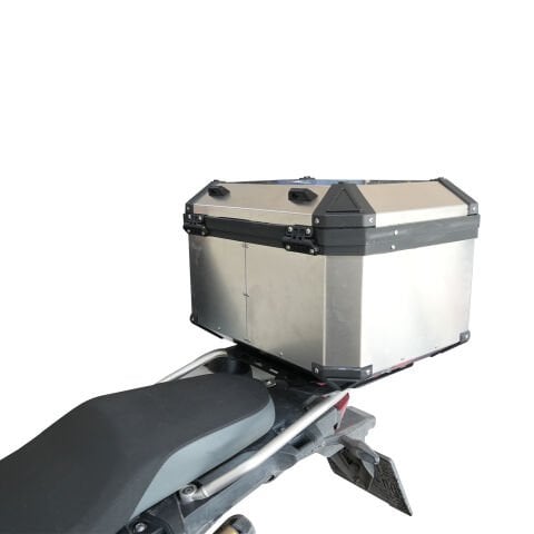 GP Kompozit Base Universal 58 lt Alüminyum Motosiklet Çantası Gri