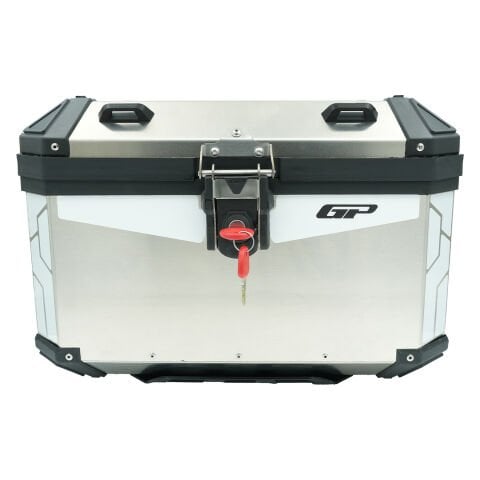 GP Kompozit Base Universal 58 lt Alüminyum Motosiklet Çantası Gri